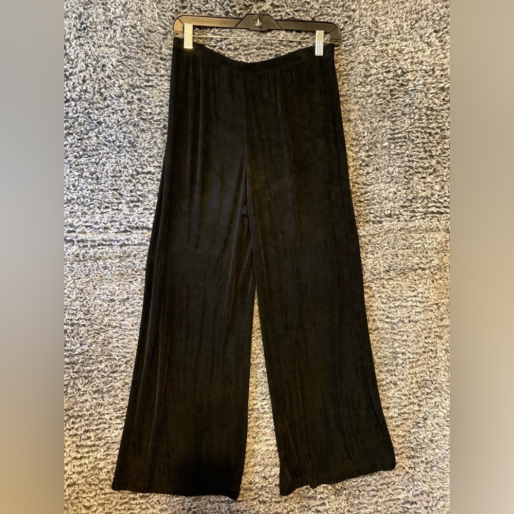 Private Edition By CHICOS Black Pull On Pants Size 1 =  Sze 8